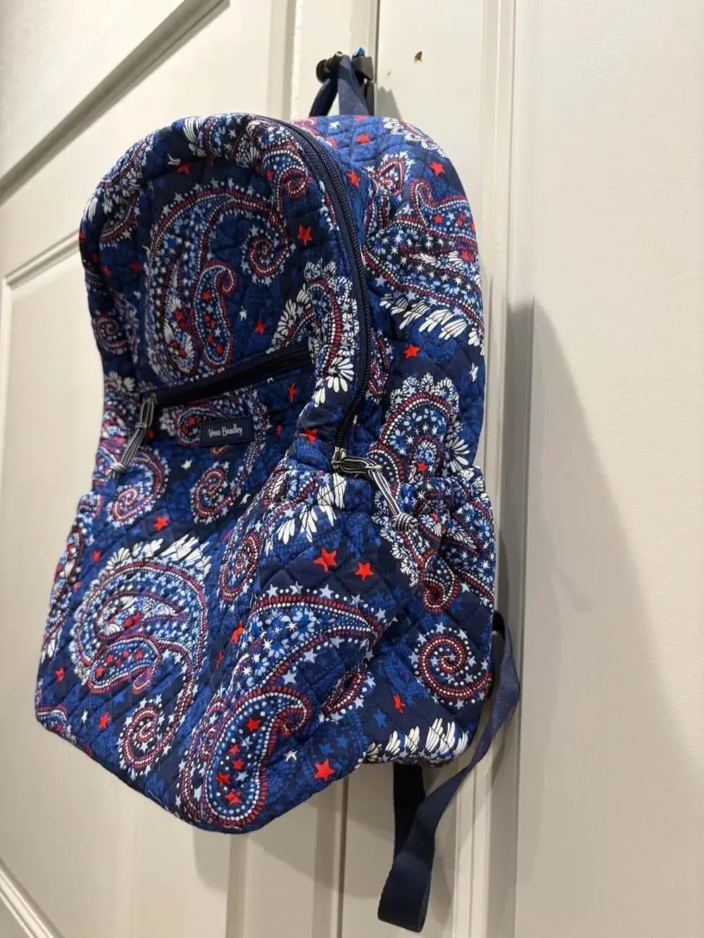 Vera Bradley Iconic Campus Backpack in Fireworks Paisley